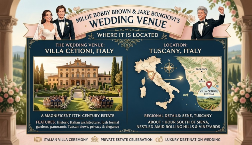 What Is Millie Bobby Brown Wedding Venue and Where Is It Located